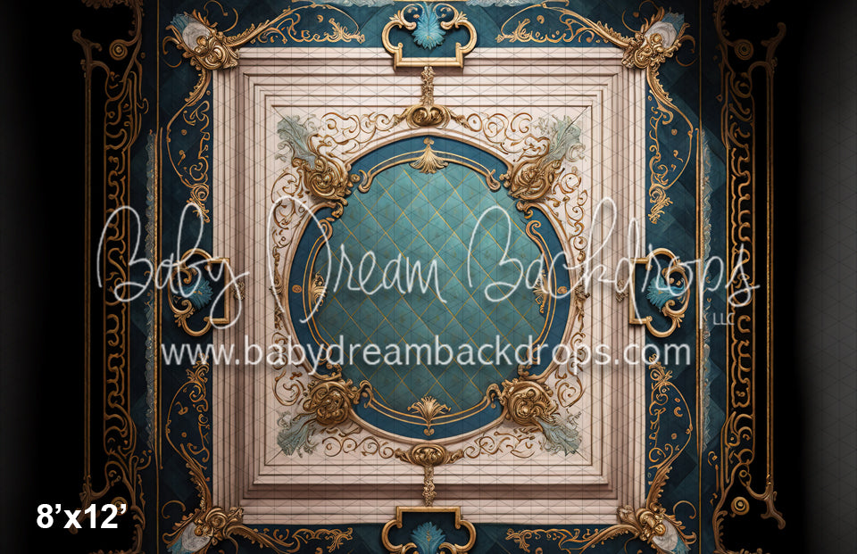 Mermaid Ballroom Floor Fabric Drop (MD)