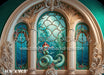 Mermaid Princess Detail Painted Ballroom