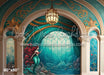 Mermaid Princess Painted Ballroom Wall (MD)