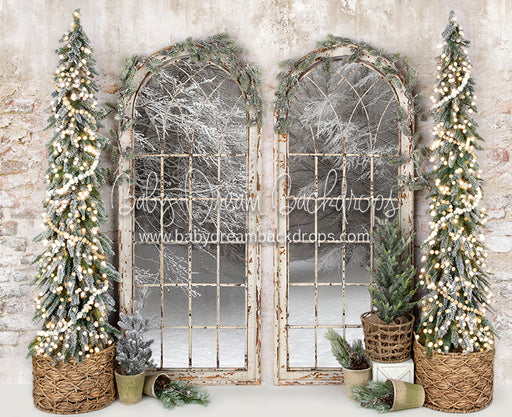 Merry Macrame Window Lights