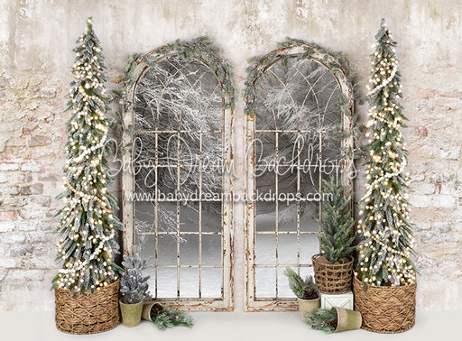 Merry Macrame Window Lights