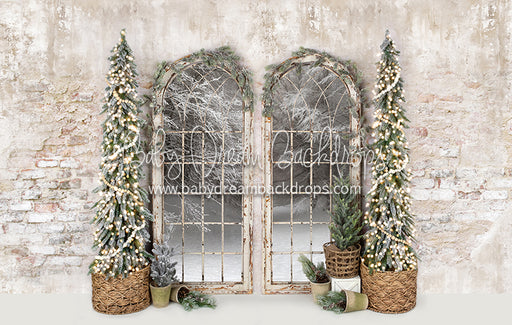 Merry Macrame Window Lights