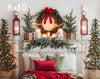 Merry and Bright Holiday Headboard