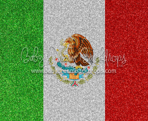 Mexico Flag Glitz