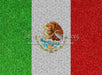 Mexico Flag Glitz