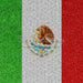 Mexico Flag Glitz