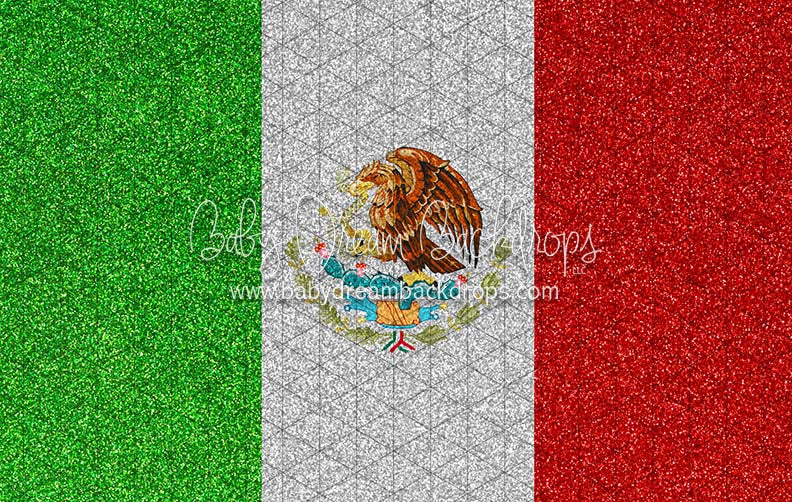 Mexico Flag Glitz