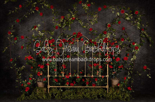 Midnight Garden Full Headboard