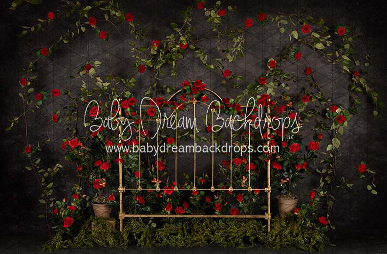 Midnight Garden Full Headboard