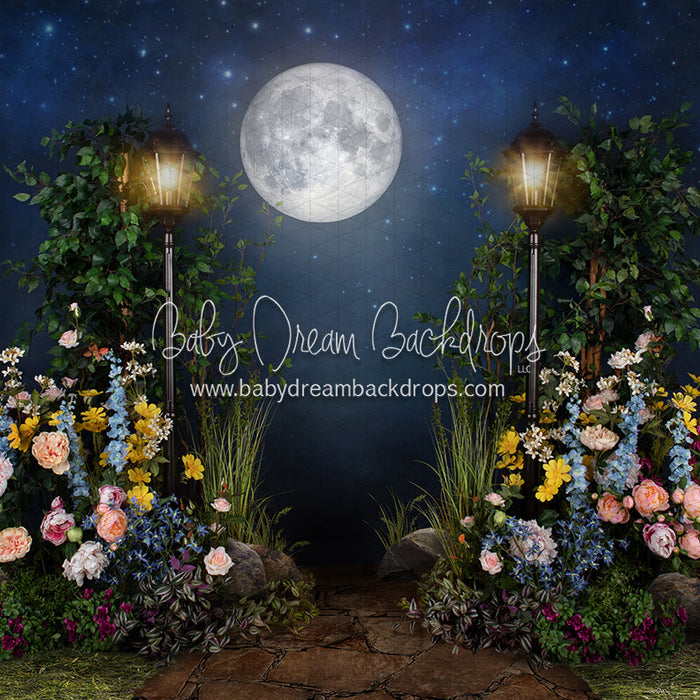 X Drop midnight garden path