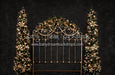 Midnight Holiday Pink Queen Headboard Trees (JA)