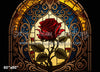 Midnight Stained Glass Rose (MD)