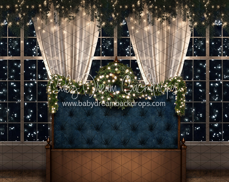 Midnight Twinkle Queen Headboard (JA)