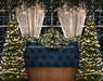 Midnight Twinkle Queen Headboard Trees (JA)