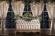 Midnight Twinkle White Queen Headboard (JA)