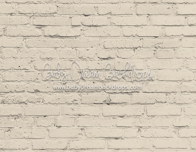 Milky Cream Brick Floor