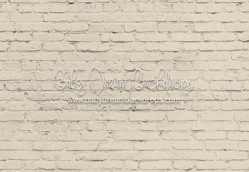 Milky Cream Brick Floor