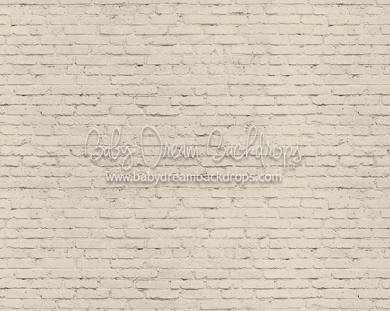 Milky Cream Brick Floor