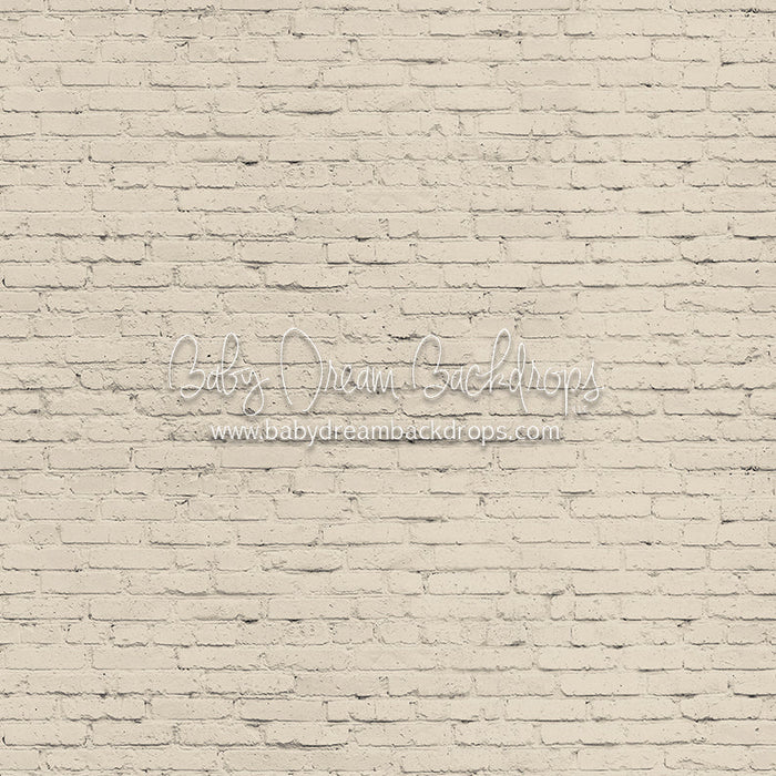 X Drop milky cream brick