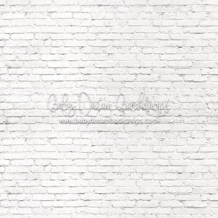 X Drop milky white brick