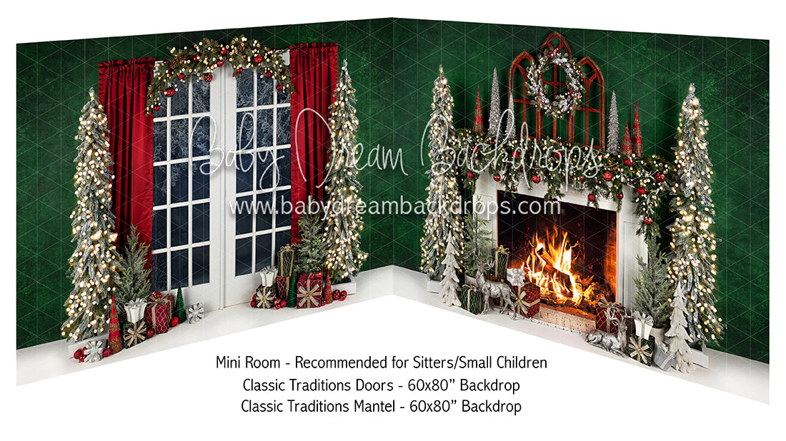 Classic Traditions Mantel and Doors Mini Bundle