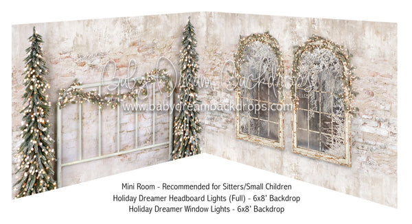 Holiday Dreamer Headboard Lights Full and Window Lights