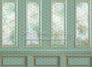 Mint Green Floral Wall (JA)