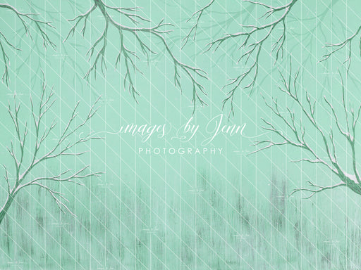 Mint Green Snowy Drop (JG)