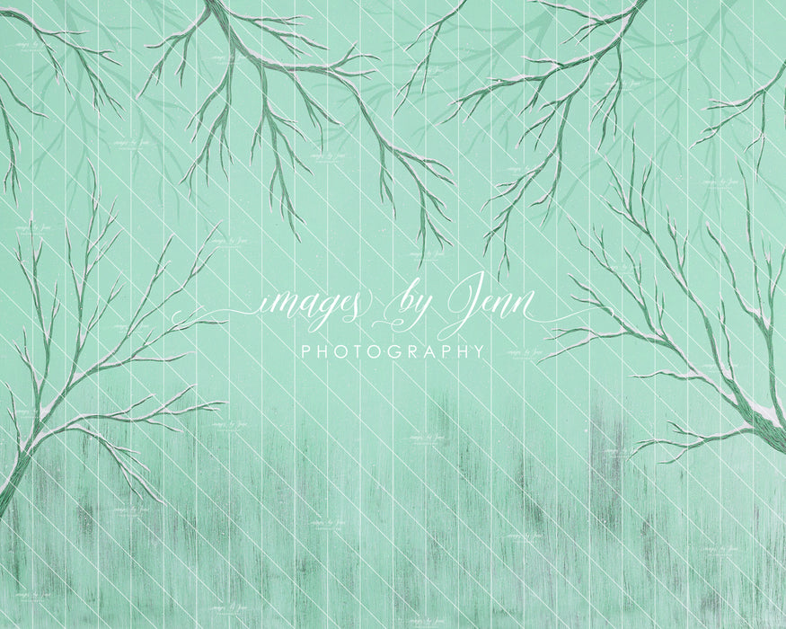 Mint Green Snowy Drop (JG)