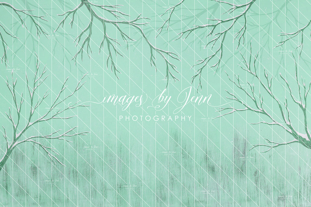 Mint Green Snowy Drop (JG)