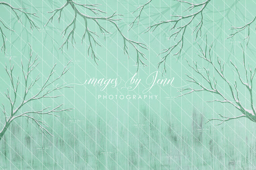 Mint Green Snowy Drop (JG)