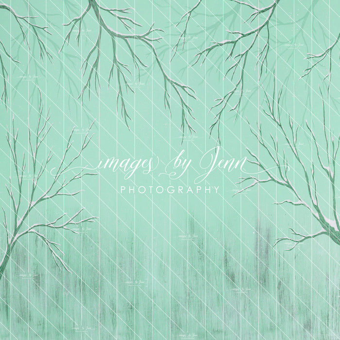 Mint Green Snowy Drop (JG)