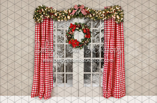 Mistletoe Window Lights