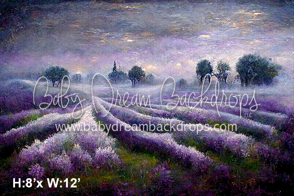 Misty Lavender Field (SM)