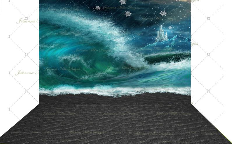 Frozen Storm Bundle (60x80 Drop and 5x7 Floor)