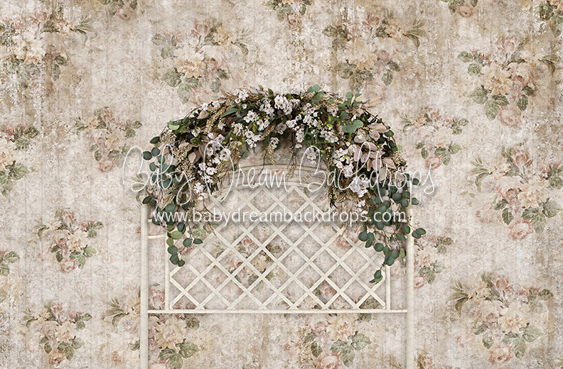 Mommy Spring Tea Headboard (Queen)