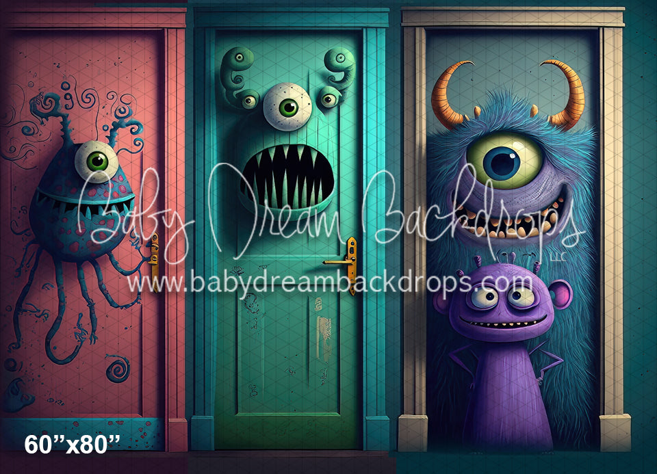 Halloween Classroom Door Decorations {Monsters, Inc.} 