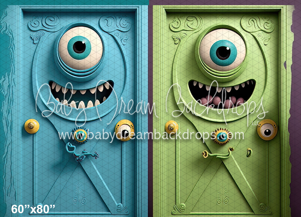 door from monsters inc Monster Co. Doors 2 (MD) — Baby Dream Backdrops
