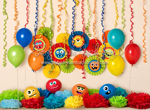 Monster Mayhem Decor - 6x8 - BS  