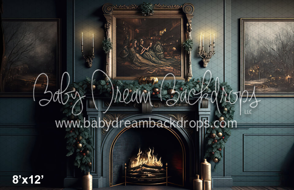 Moody Winter Mantel (MD)