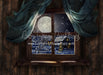Moonlit Holiday Window 