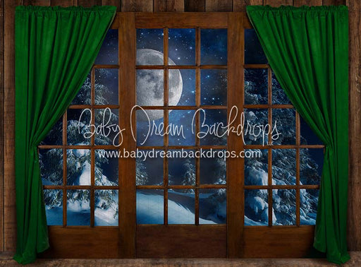 Moonlit Magic Window Green