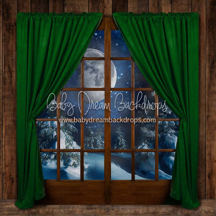 X Drop moonlit magic window green