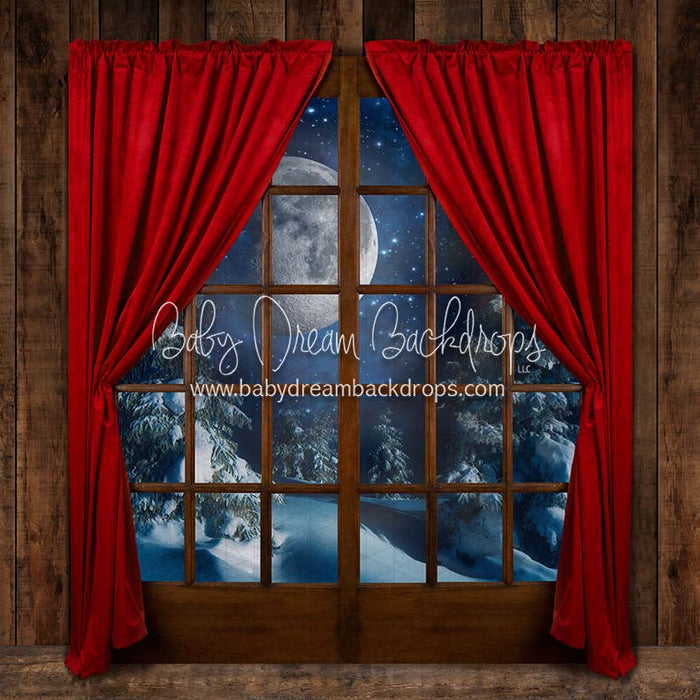 X Drop moonlit magic window red