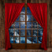 Moonlit Magic Window Red