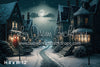 Moonlit Snowy Neighborhood (SM) 