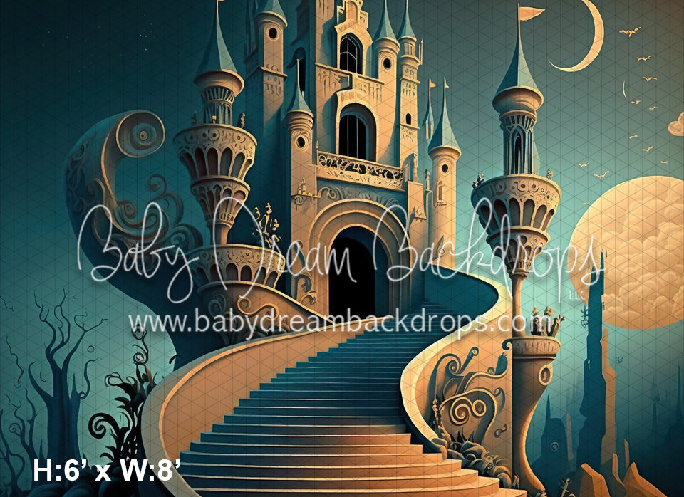 Moonlit Castle Stairs (MD)