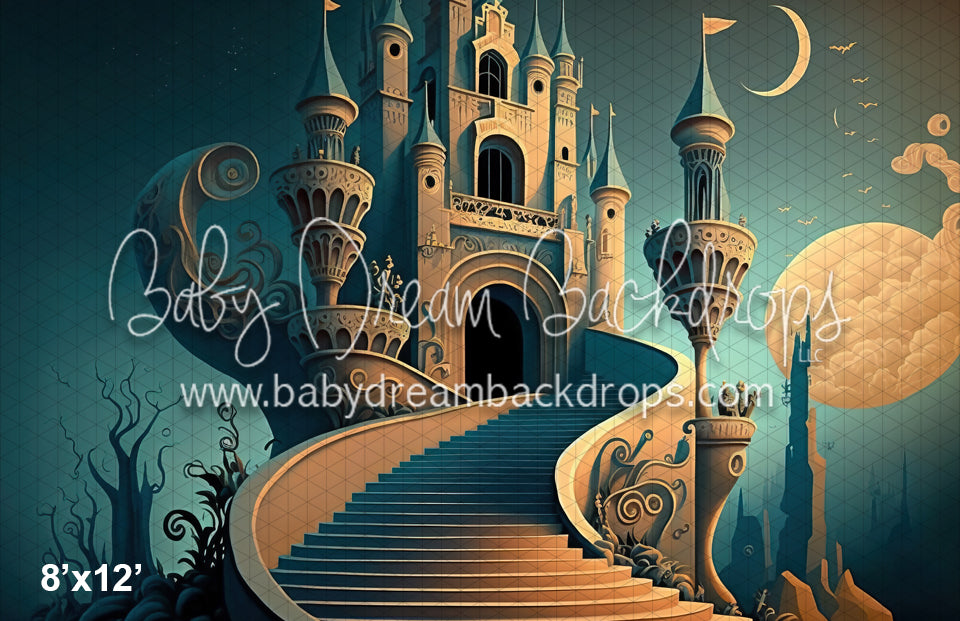 Moonlit Castle Stairs (MD)