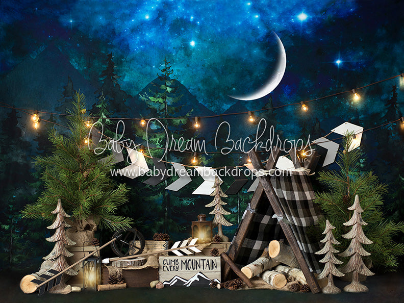 Moonlit Camp Banner