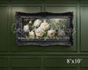 Moss Wainscott Floral Wall (VR)